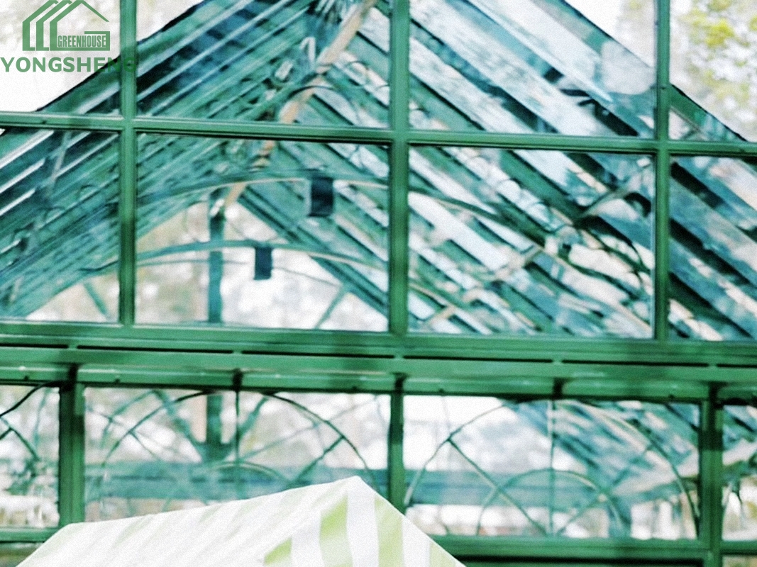 glass greenhouse, Victorian greenhouse, greenhouse wedding venue, large greenhouse